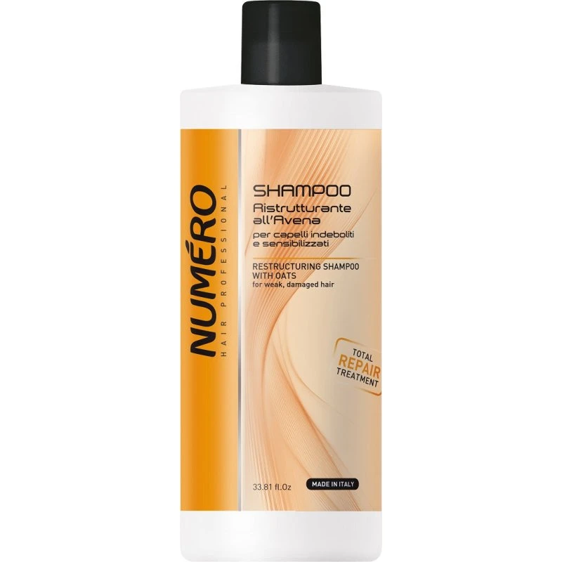 Numero Hair Professional Szampon Restrukturyzujący z Owsem 1 l