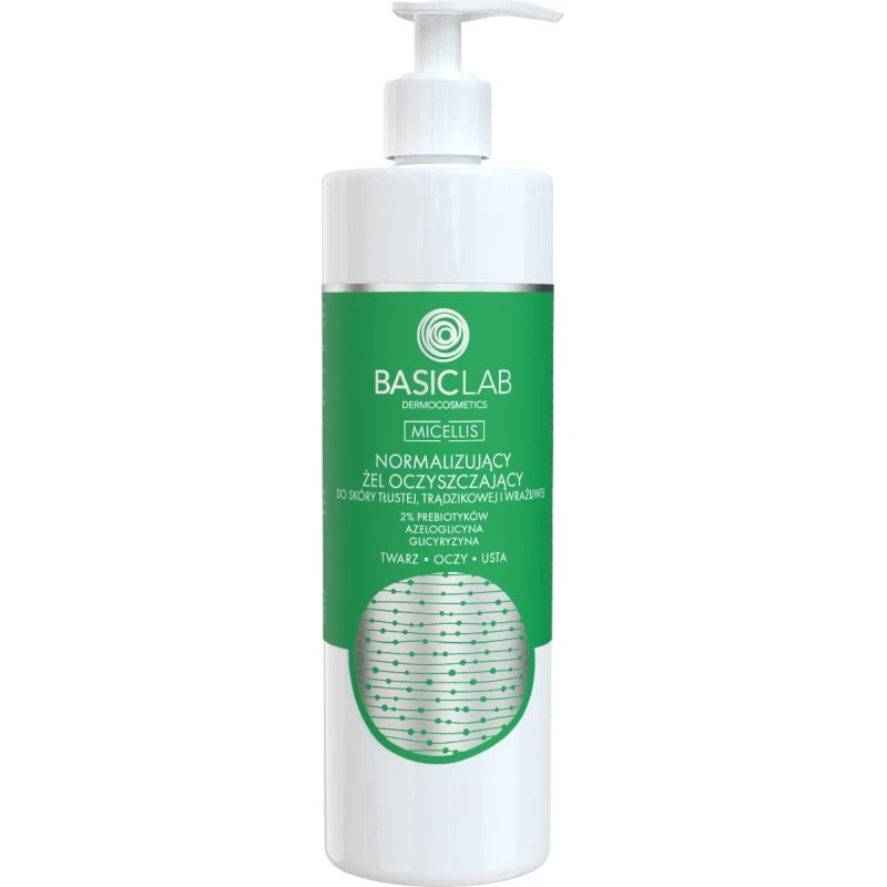 BasicLab Micellis Normalizujący Żel Oczyszczający 300 ml