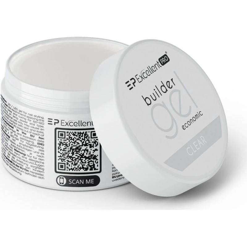 Excellent PRO Builder Gel Economic Clear 50g