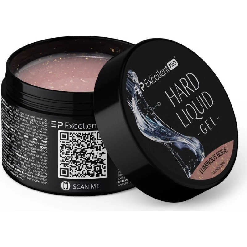 Excellent PRO Hard Liquid Gel Luminous Beige 50g