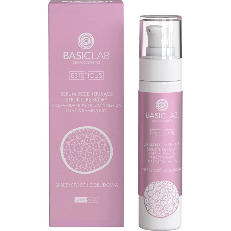BasicLab Esteticus Serum Regenerujące z Ceramidami i Prebiotykiem 50ml