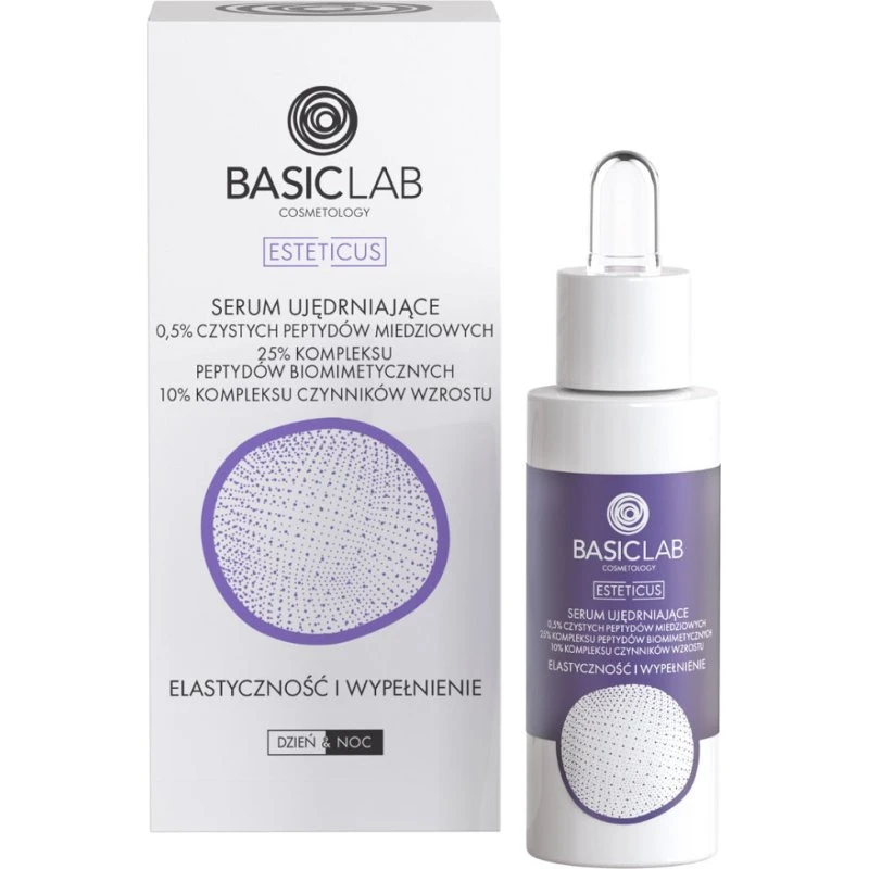 BasicLab Esteticus Serum Ujędrniające 0.5% Peptydów Miedzianych 30ml