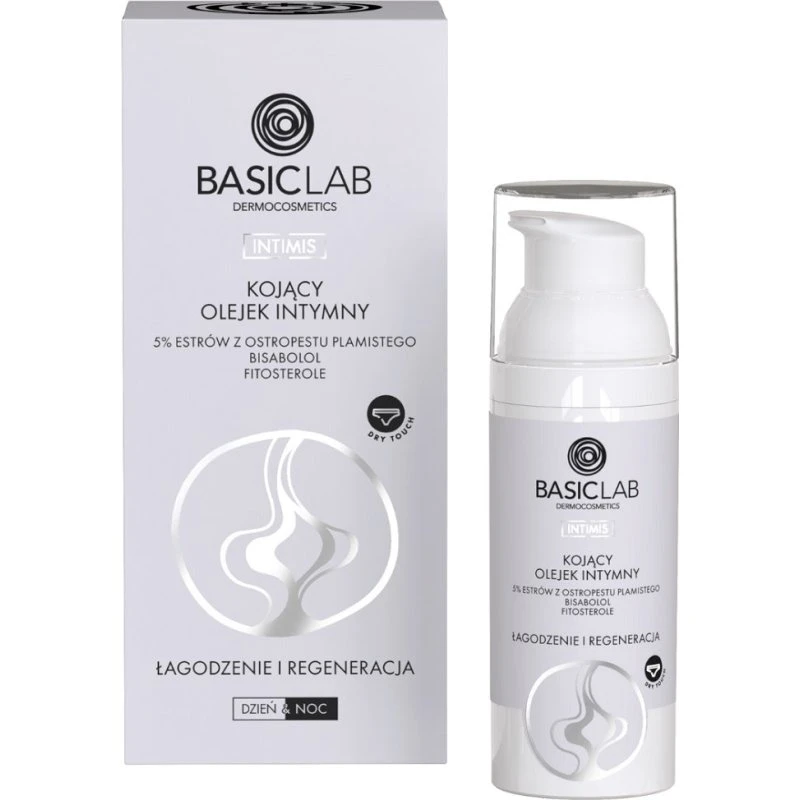 BasicLab Intimis kojący olejek intymny 5% estrów z ostropestu 50ml