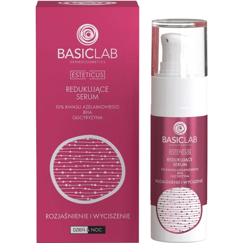 BasicLab Esteticus Serum redukujące z 10% kwasem azelainowym 30ml