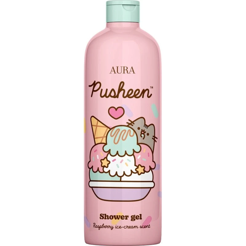Pusheen Shower Gel Raspberry Ice-Cream 500ml