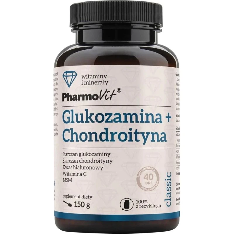 Pharmovit Glukozamina + Chondroityna 150g
