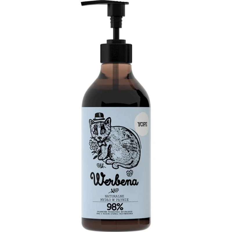 Yope Naturalne mydło w płynie Werbena 500ml