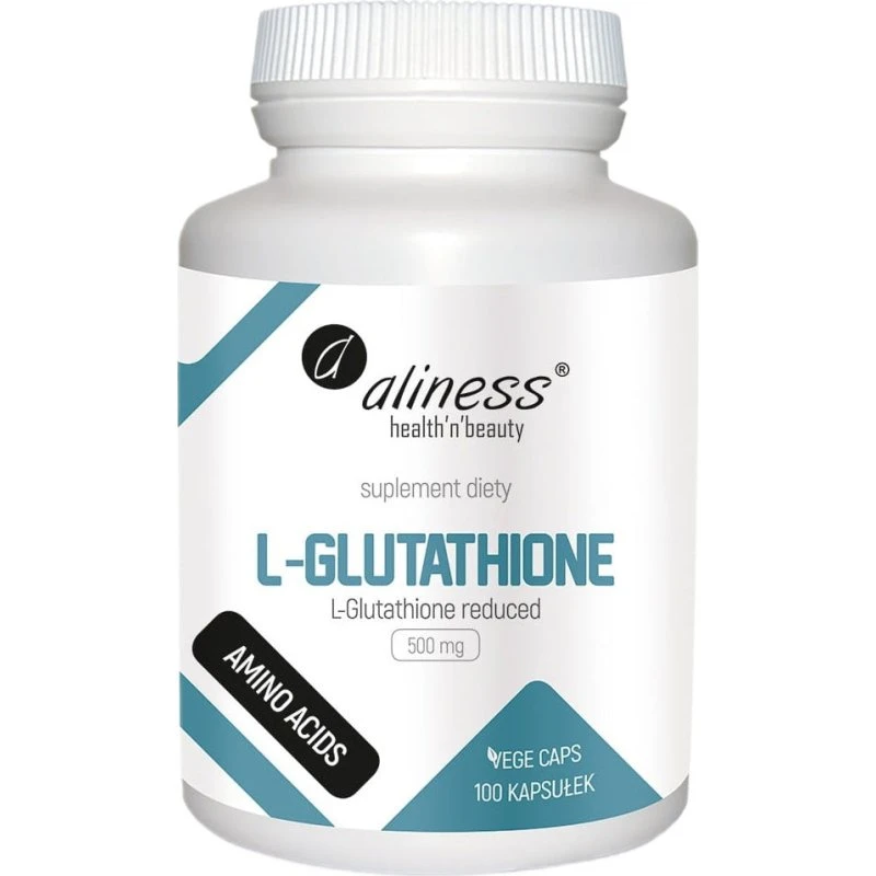 Aliness L-Glutathione Reduced 500mg 100 kapsułek