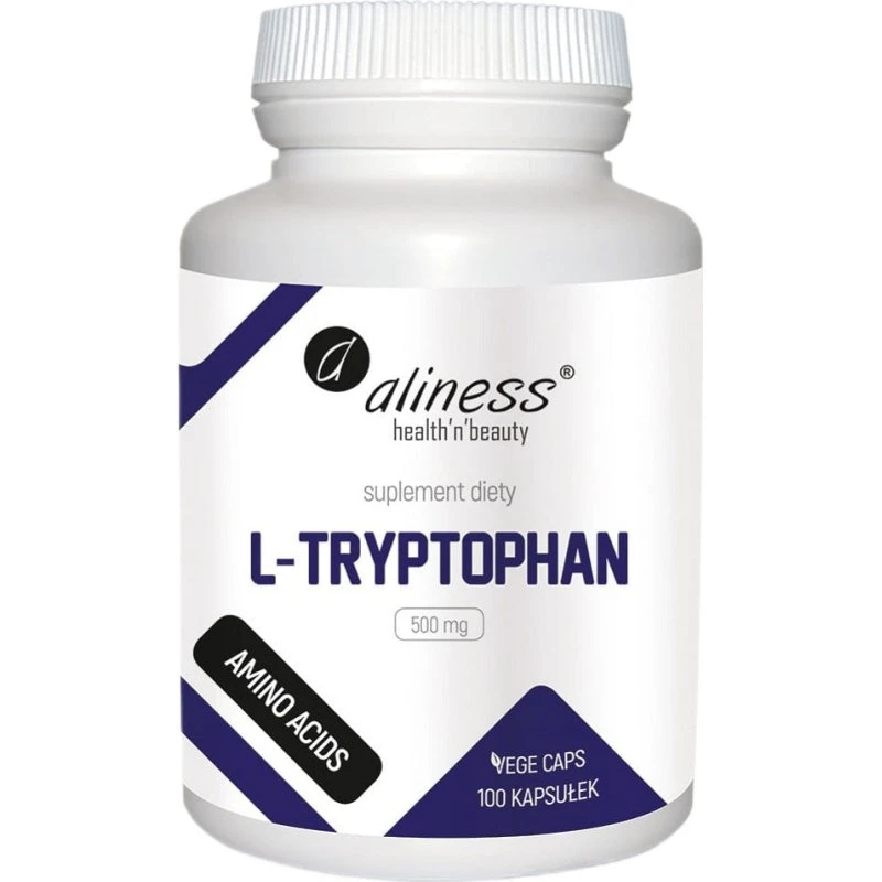 Aliness L-Tryptofan 500mg 100 kapsułek