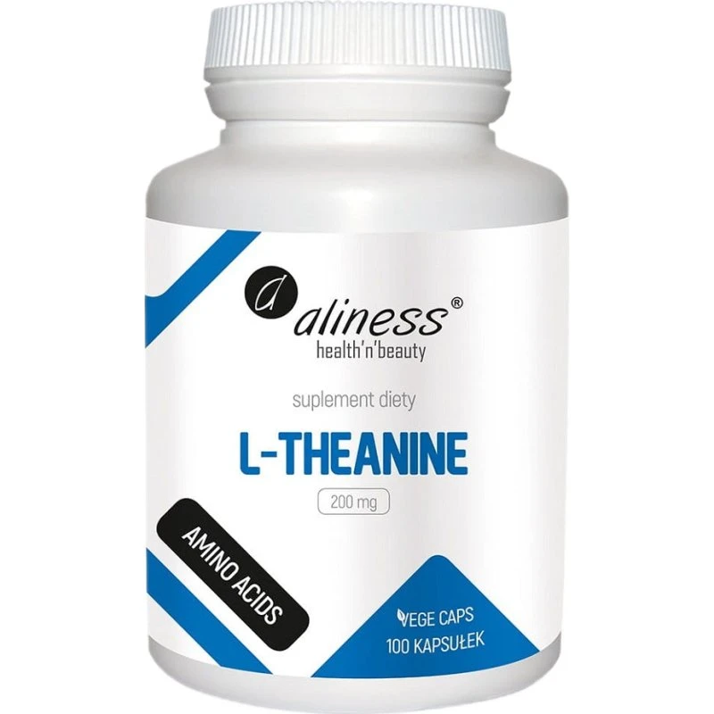 Aliness L-Theanine 200 mg, 100 kapsułek