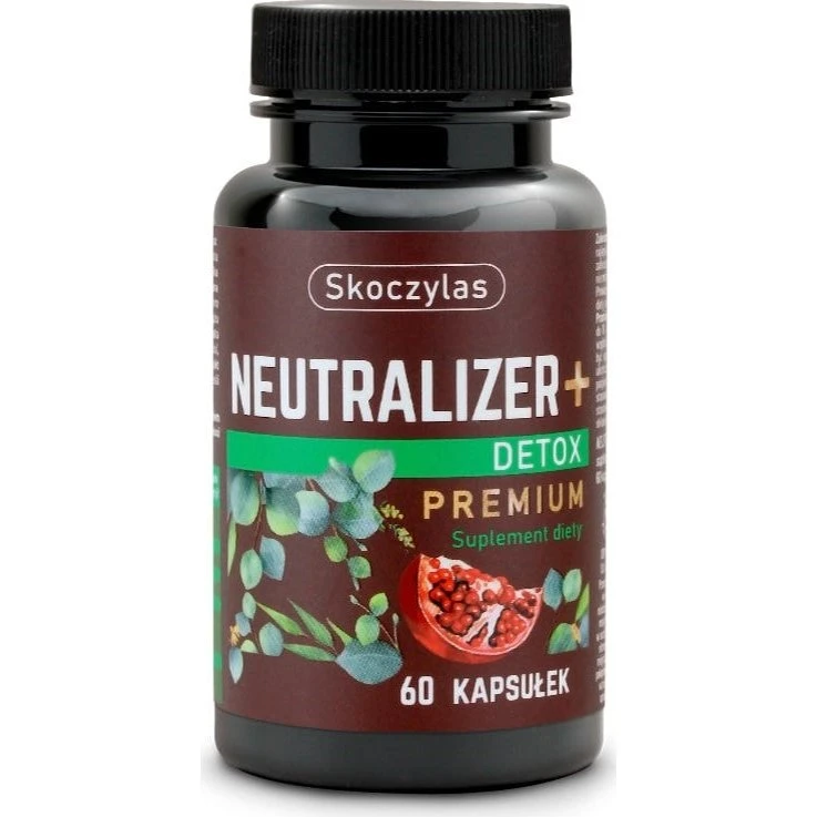 Skoczylas Neutralizer + Detox Premium Detoks i Antyoksydanty 60 kaps.