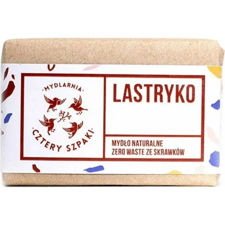 4 Szpaki Lastryko - Naturalne Mydło Zero Waste 110g