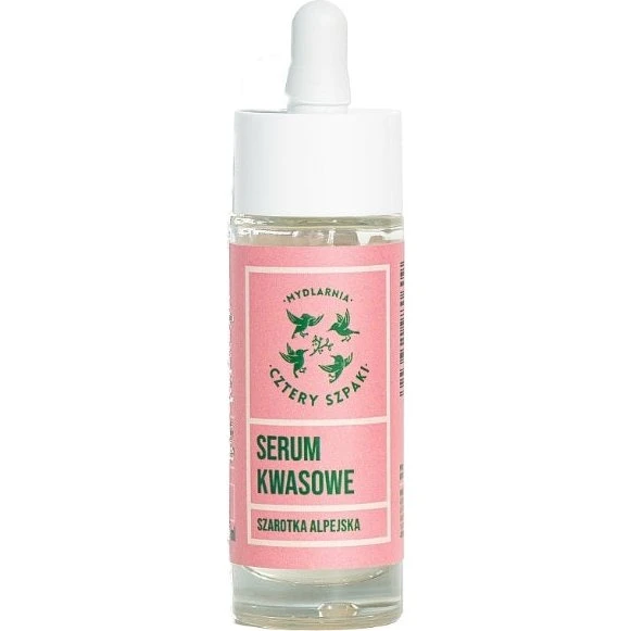 4 Szpaki Serum kwasowe Szarotka Alpejska 30ml