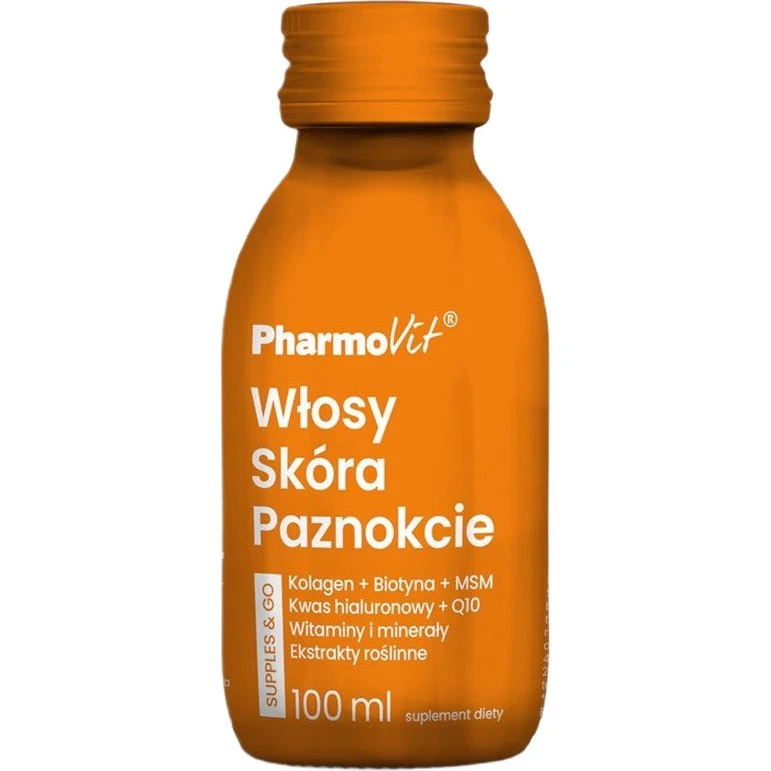 Pharmovit Włosy Skóra Paznokcie Supples & Go 100 ml