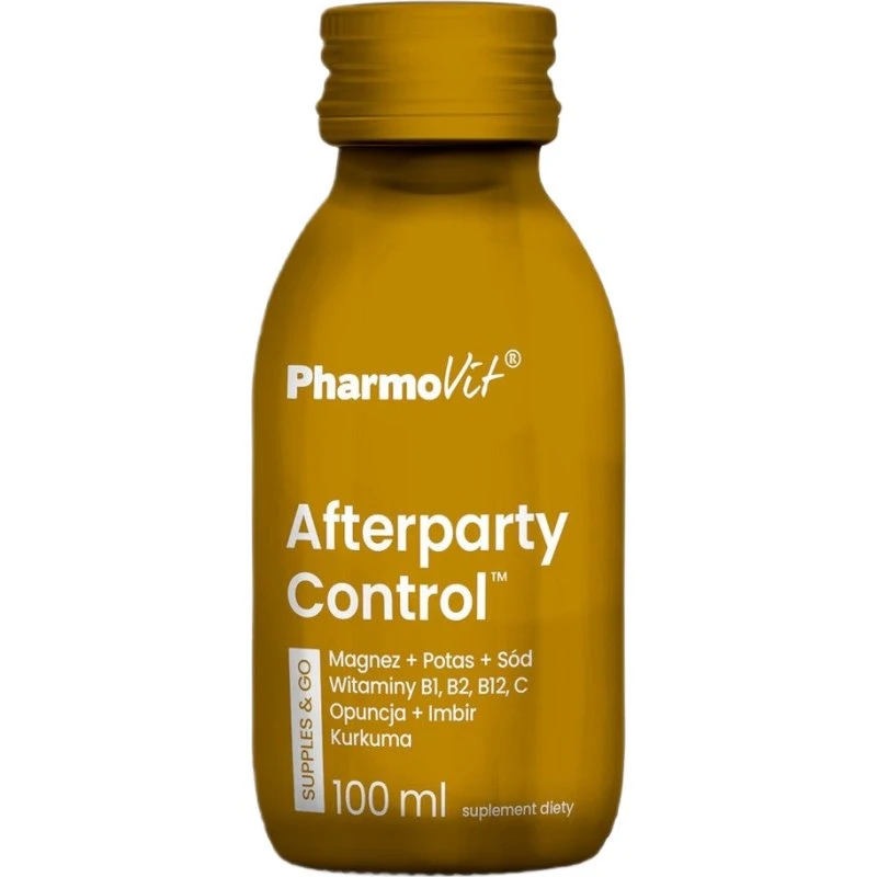 Pharmovit Afterparty Control Supples & Go 100 ml Bezglutenowy
