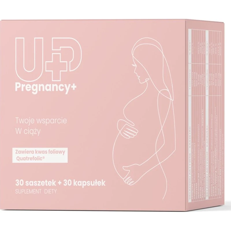UP Health Pharma UP Pregnancy+ Witaminy dla Kobiet w Ciąży 30kaps + 30sasz