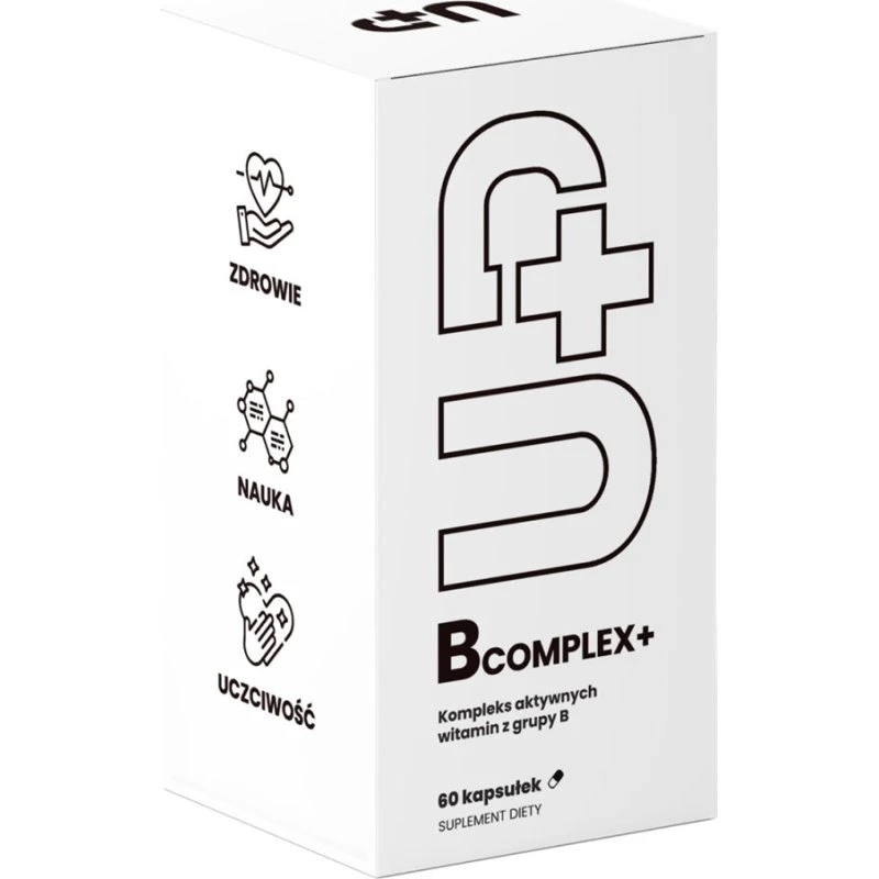 UP Health Pharma B Complex+ Witaminy z grupy B, 60 kapsułek