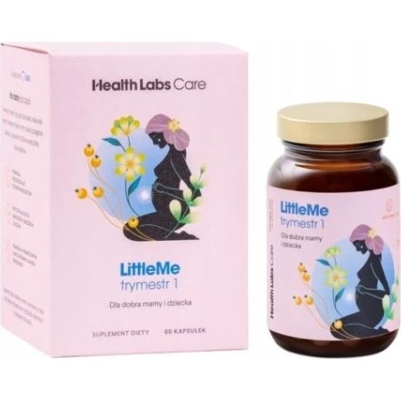 Health Labs LittleMe Trymestr 1 Witaminy dla Kobiet w Ciąży 60 kaps.