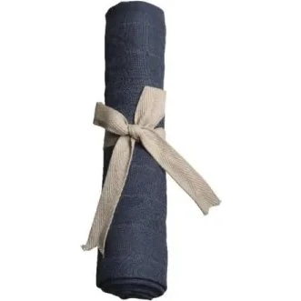Filibabba Pieluszka muślinowa 65 x 65 cm, Dark Blue