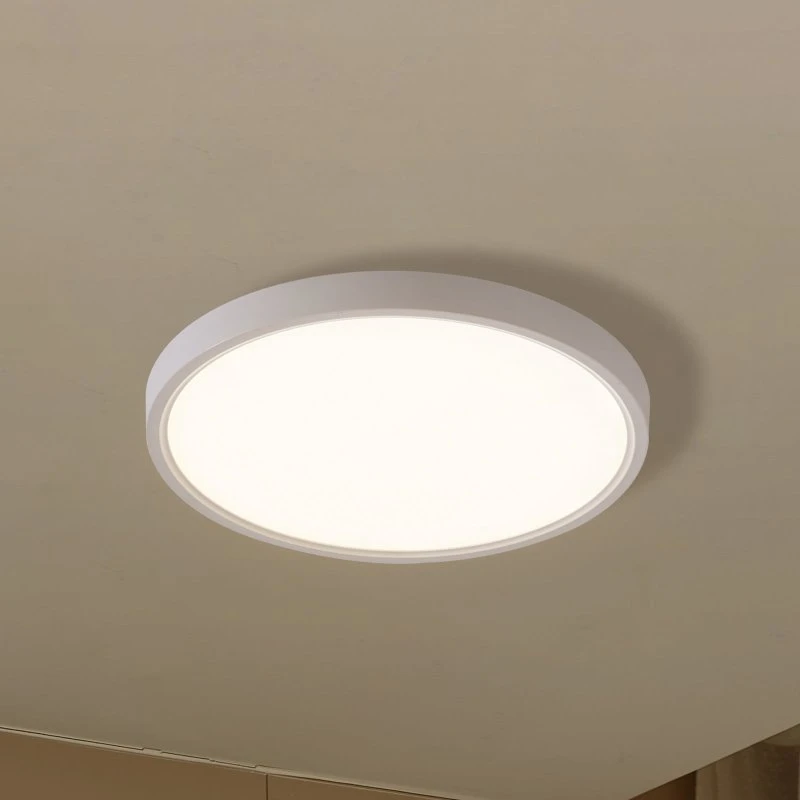 Lindby Deika LED Lampa Sufitowa Ø30 Biała Smart Tuya
