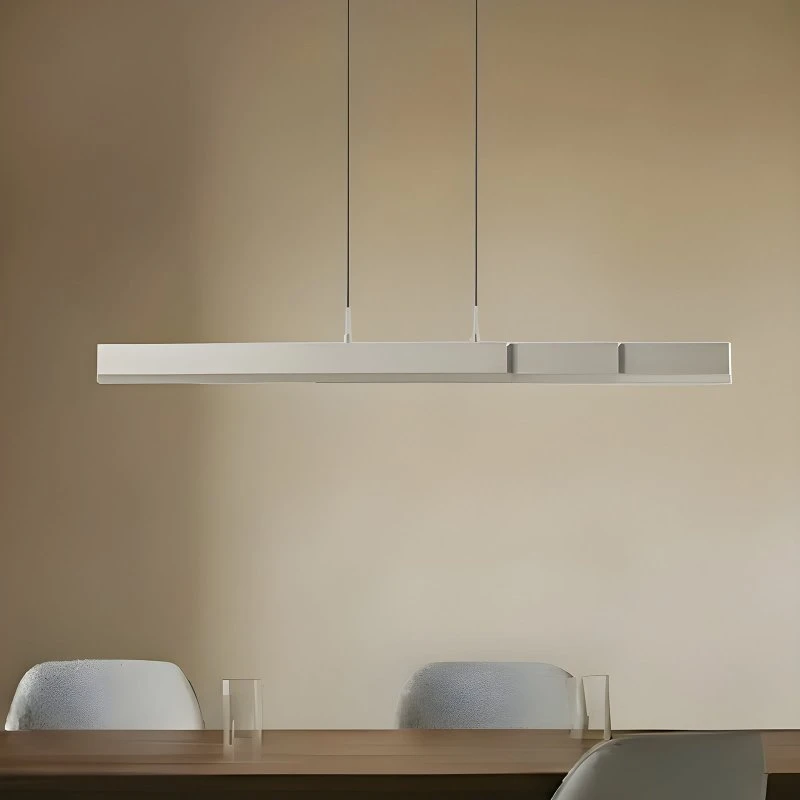 Lucande Żyrandol LED Torven - Aluminium, CCT, Wysuwany