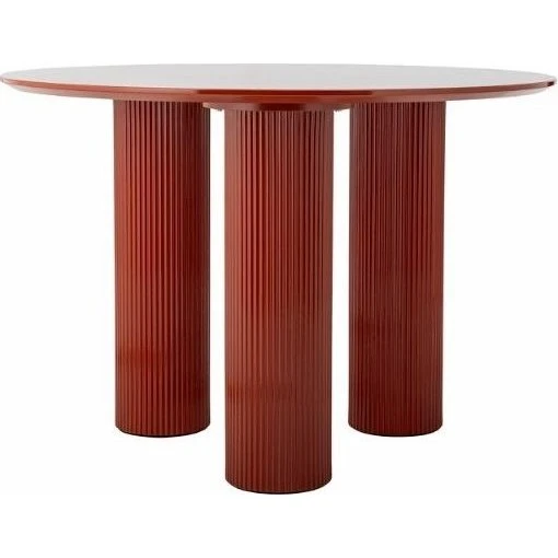Bloomingville Della Stół Okrągły 110 cm Czerwony