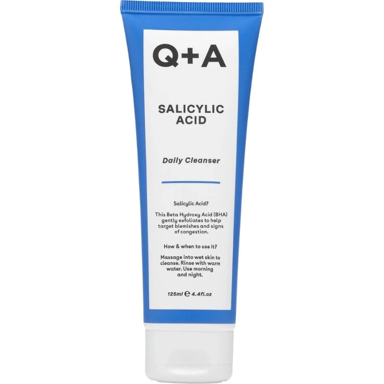 Q+A Salicylic Daily Cleanse - Żel do mycia twarzy z kwasem salicylowym, 125ml