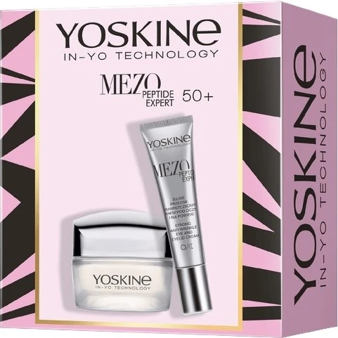 Yoskine Zestaw Mezo Peptide Expert: Krem 50 ml + Krem pod oczy 15 ml