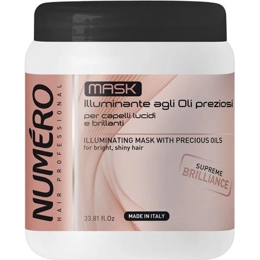 Numero Hair Professional Maska nabłyszczająca z olejkami 1 l