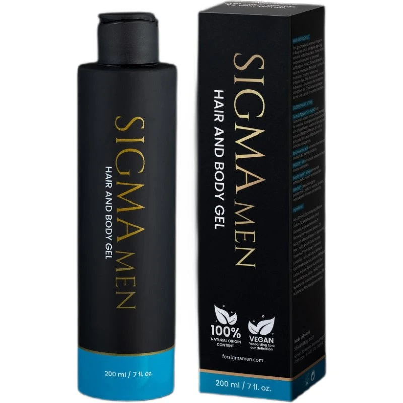 Sigma Men Wszechstronny eliksir żel do włosów i ciała 200ml
