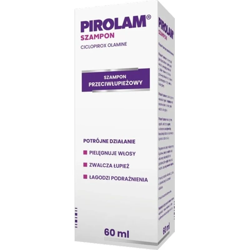 Pirolam Szampon przeciwłupieżowy Medana Pharma 60 ml