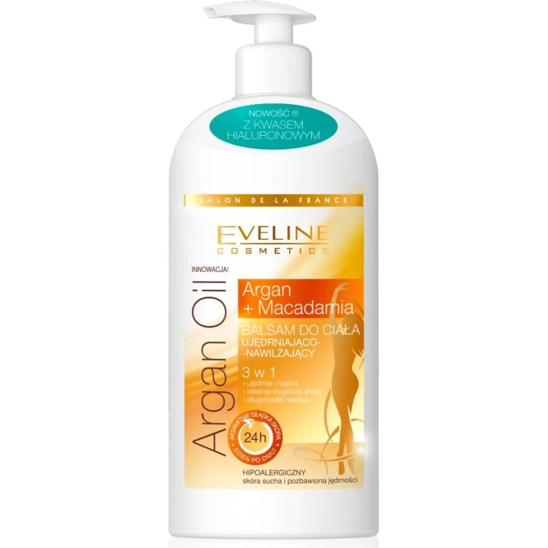 Eveline Cosmetics Argan Oil Argan + Macadamia balsam 3w1 350ml