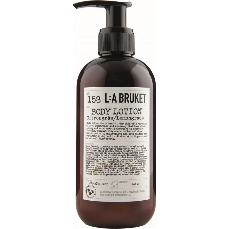 L:A Bruket 158 Bodylotion Lemongrass 240 ml
