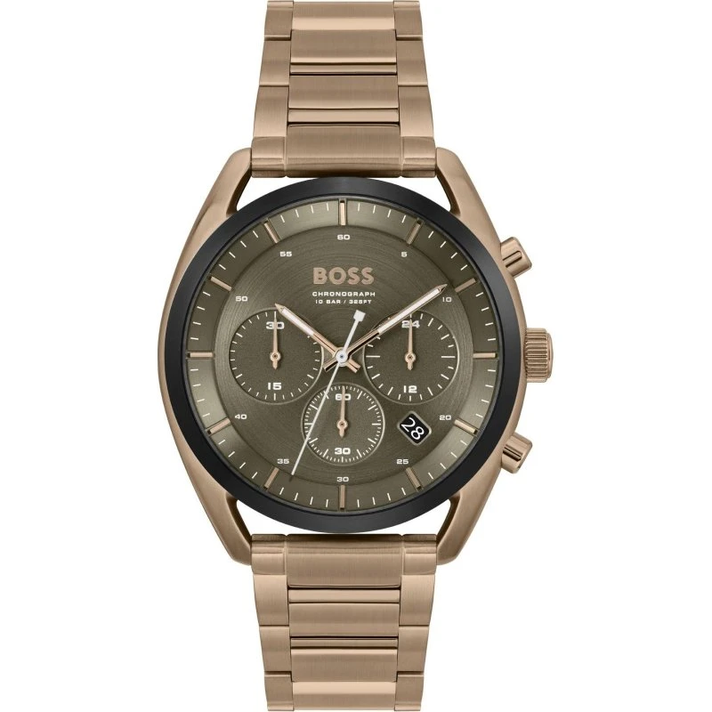 Hugo Boss 1514091 Zegarek Męski 44mm Szary Czarny