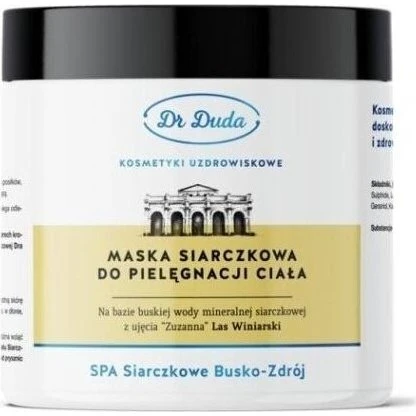 Duda Maska Siarczkowa 500g – Regenerująca i Ujędrniająca