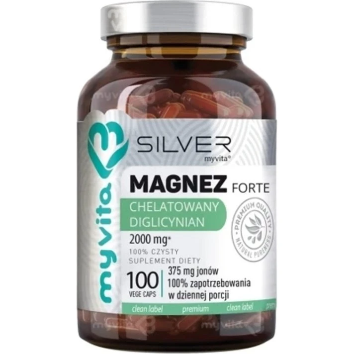 MyVita Silver Magnez Diglicynian Forte 100 kaps
