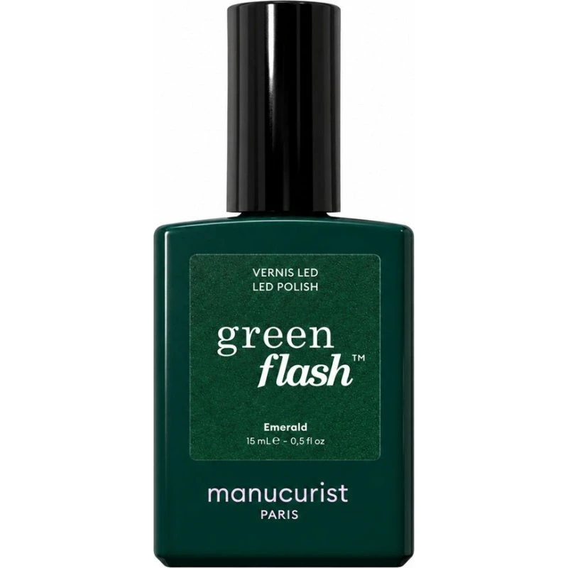 Manucurist Green Flash Nail Polish Emerald 15ml