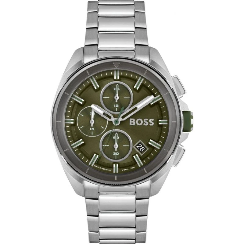 Hugo Boss 1513953 Zegarek Męski Srebrny 44 mm