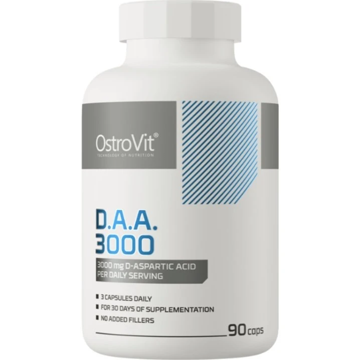 Ostrovit DAA 3000 90 kapsułek - Booster Testosteronu