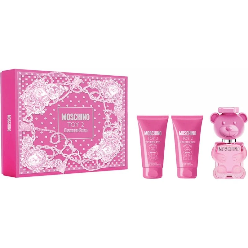 Moschino Toy 2 Bubble Gum zestaw: EDP 50ml, żel i balsam 50ml