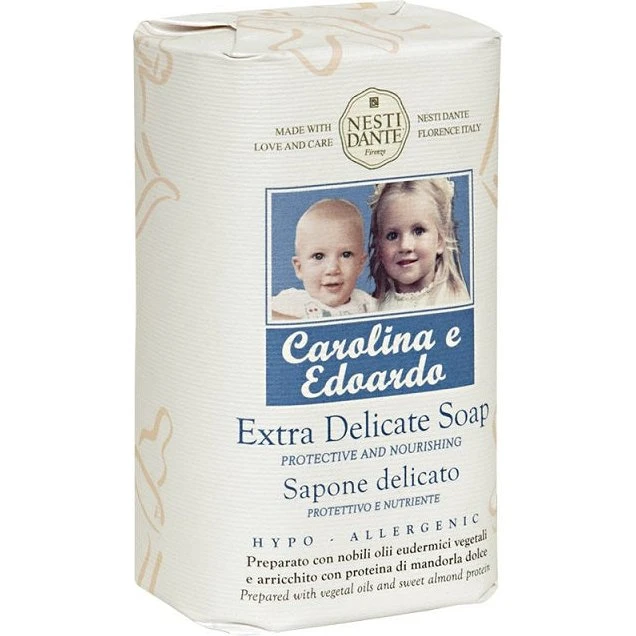 Nesti Dante Baby Carolina e Edoardo mydło hipoalergiczne 250g