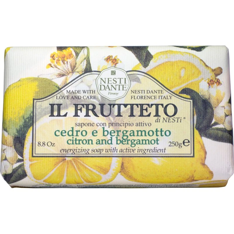 Nesti Dante Il Frutteto Mydło Cytryna i Bergamotka 250g