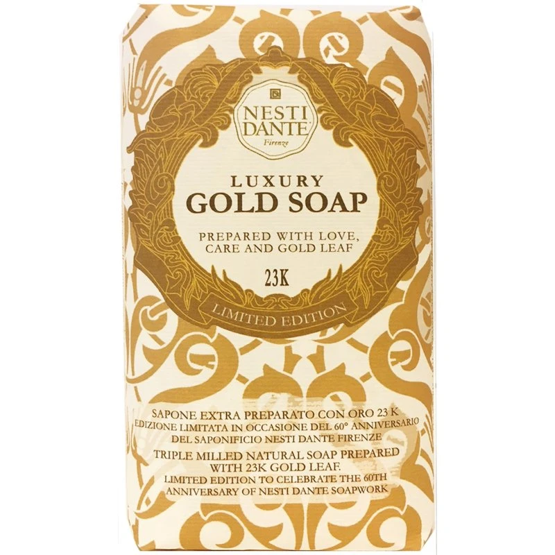 Nesti Dante Luxury Gold Soap 250g - Mydło z 23-karatowym złotem