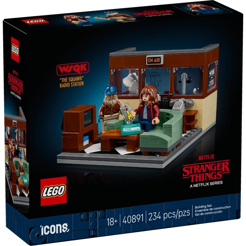 LEGO Icons Stranger Things 40891 Stacja Radiowa WSQK