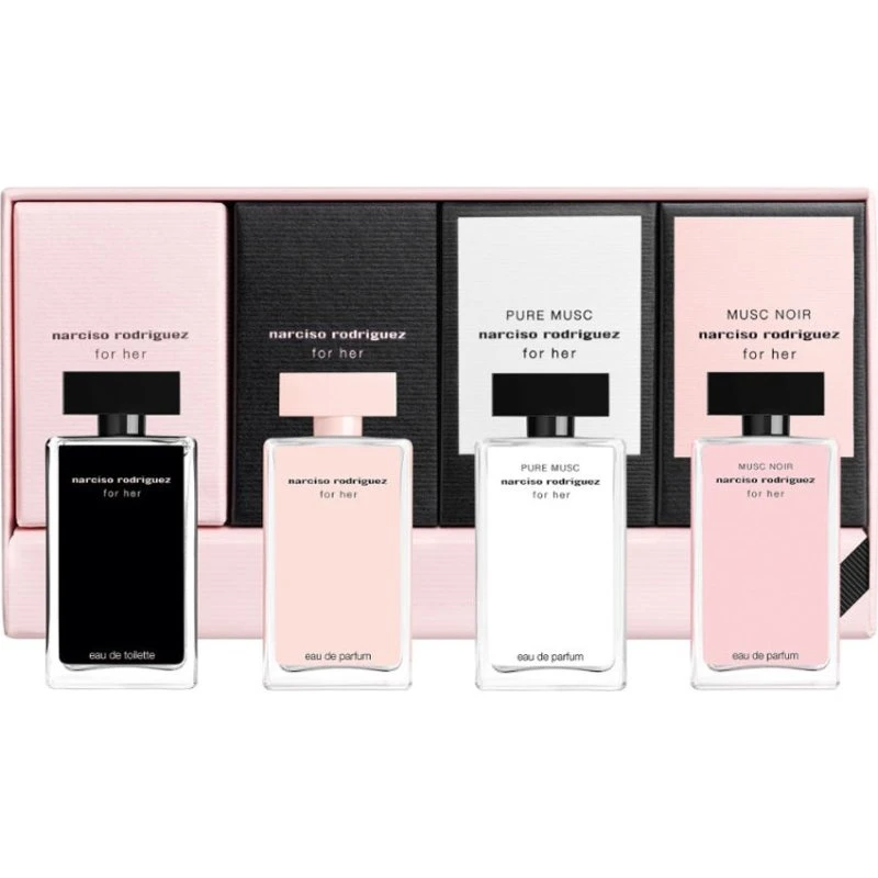 Narciso Rodriguez For Her Exclusive Collector zestaw miniatur 4x7.5ml