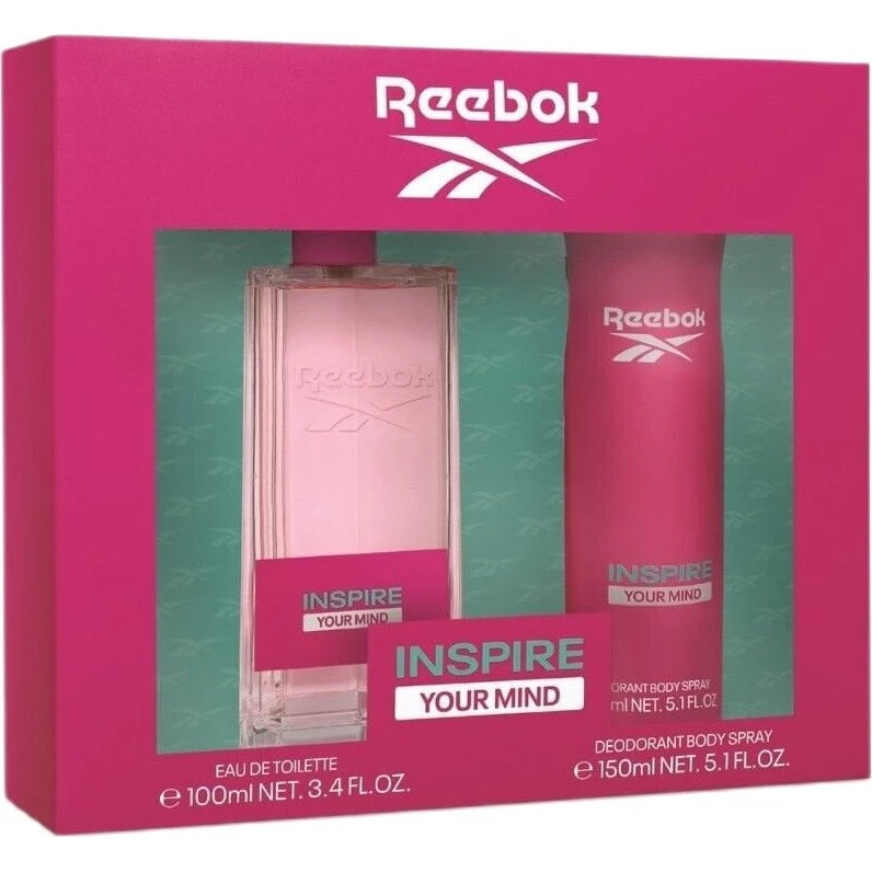Reebok Inspire Your Mind Zest Damski Zestaw Perfumy i Dezodorant