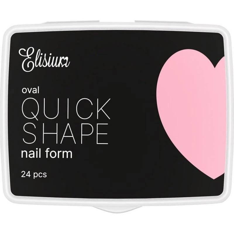 Elisium Quick Shape Nail Form Mini Oval - 24 szt.