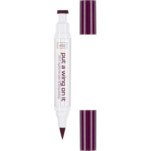 Wibo Put A Wing On It eyeliner ze stemplem 01