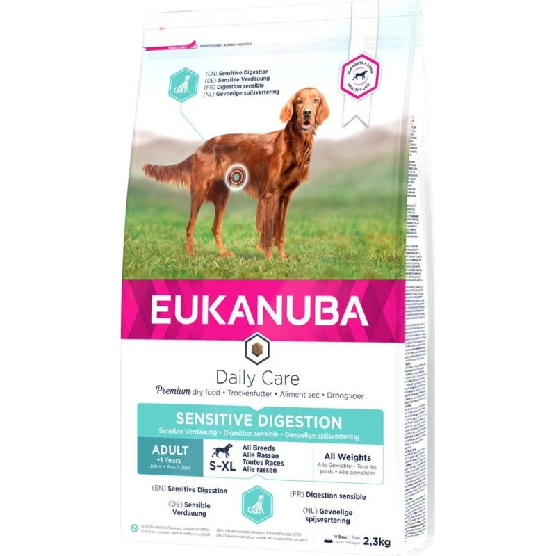 Eukanuba Daily Care Adult Sensitive Digestion - 2,3 kg