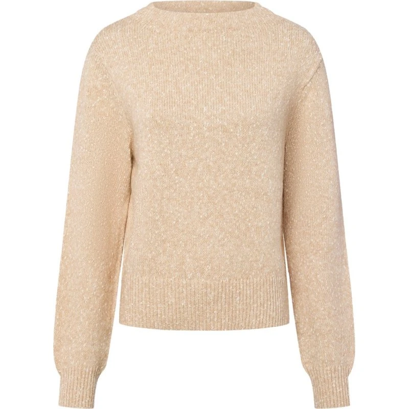 Opus Sweter Bouclé Panep Beżowy